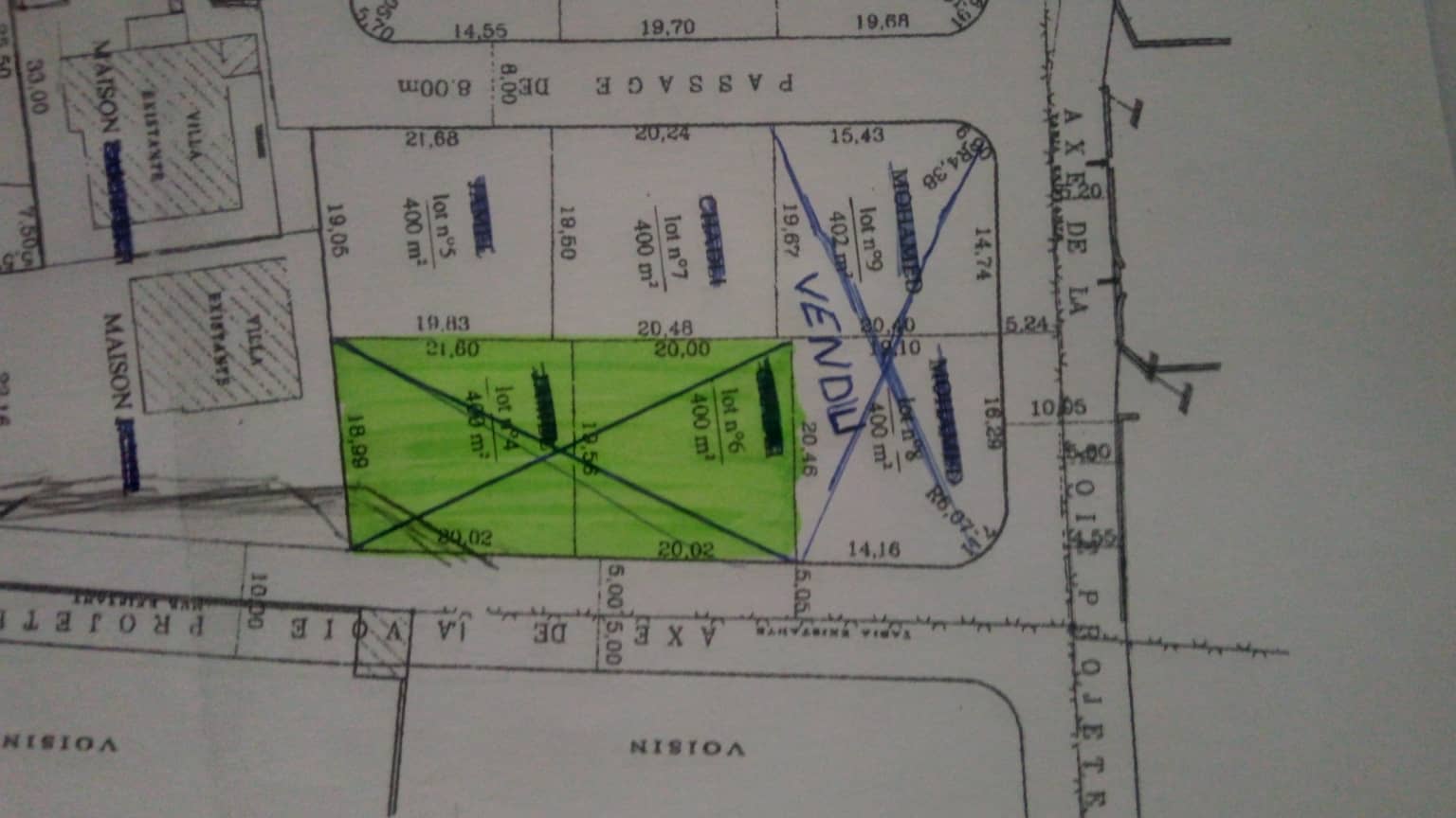 vente Terrain Sfax